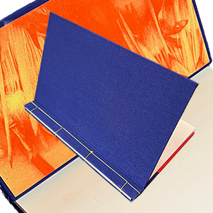 Stab-binding hardcover