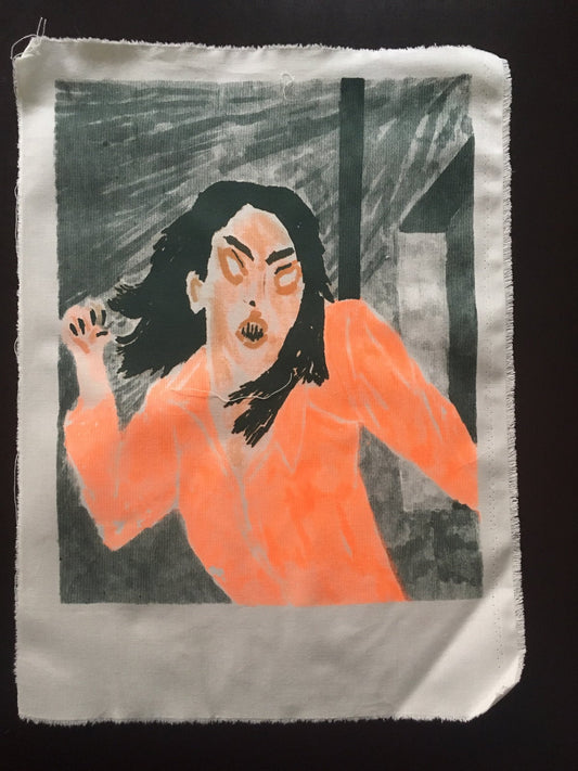 ZOMBIE GIRL PRINT