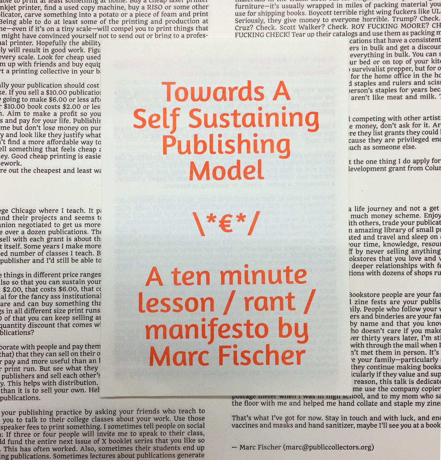 Towards A Self Sustaining Publishing Model