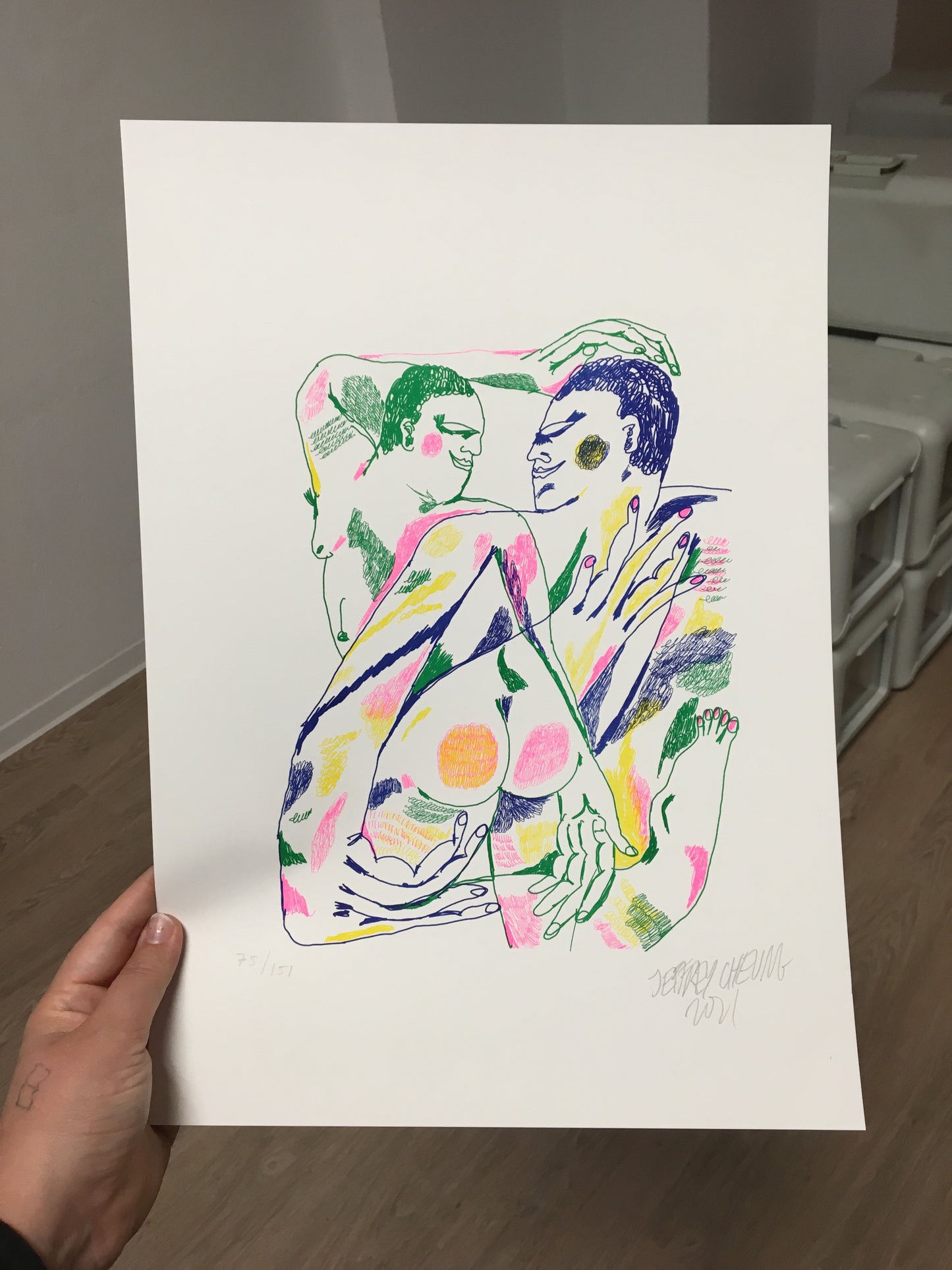 Squeeze - Artprint