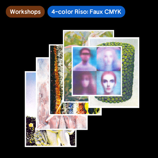 4-color Riso: Faux CMYK