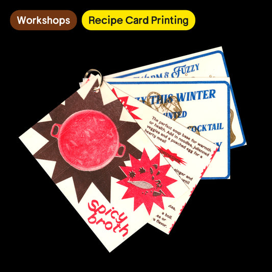 Recipe Card Workshop