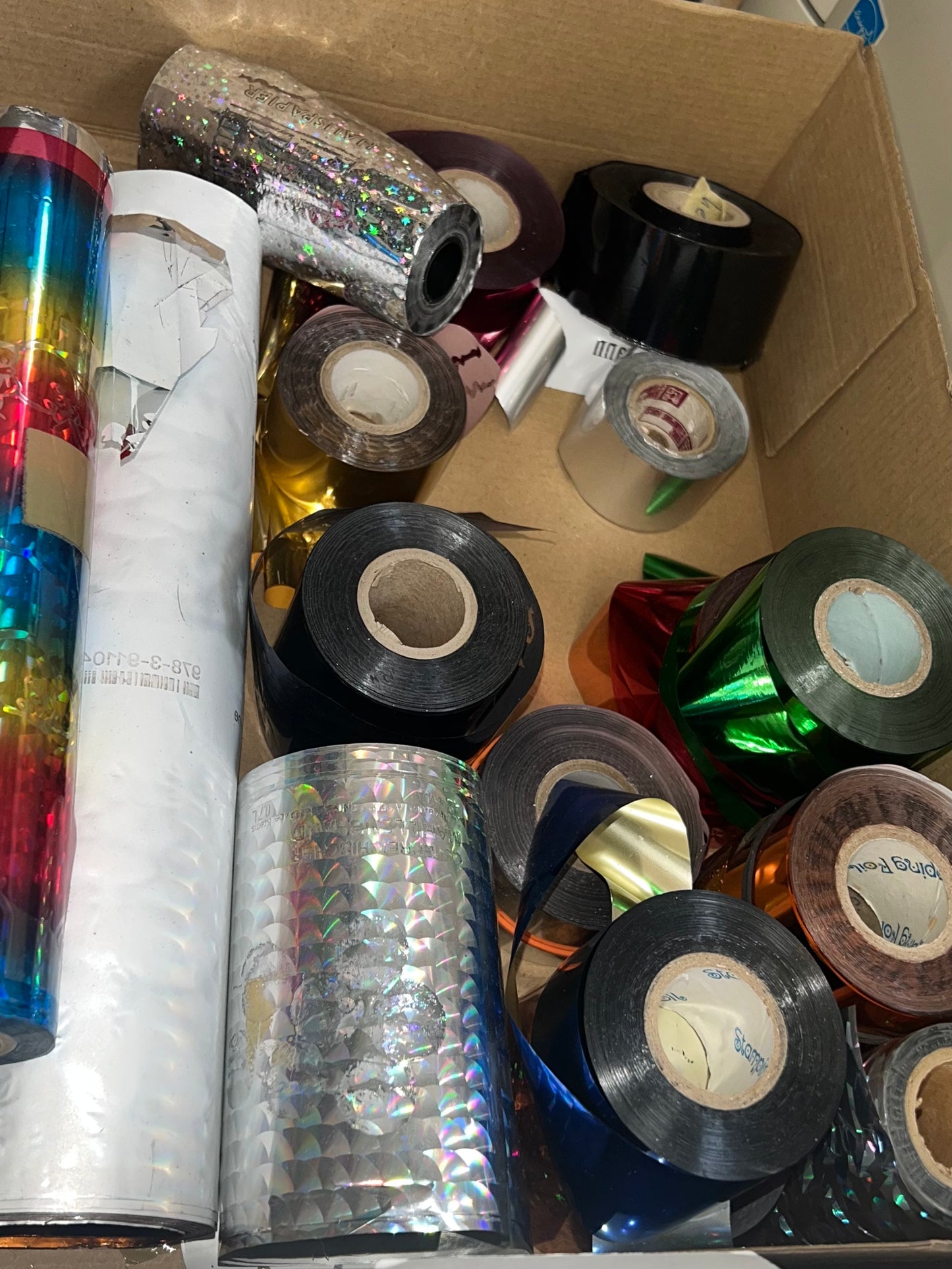 Foil-blocking notebooks