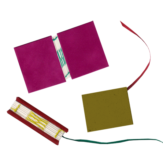 Mini Book Ornaments