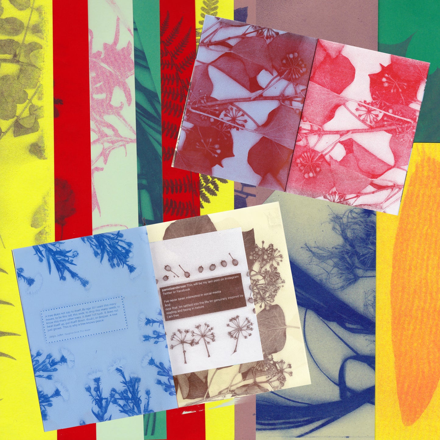 Riso-printing: Spring Scanning