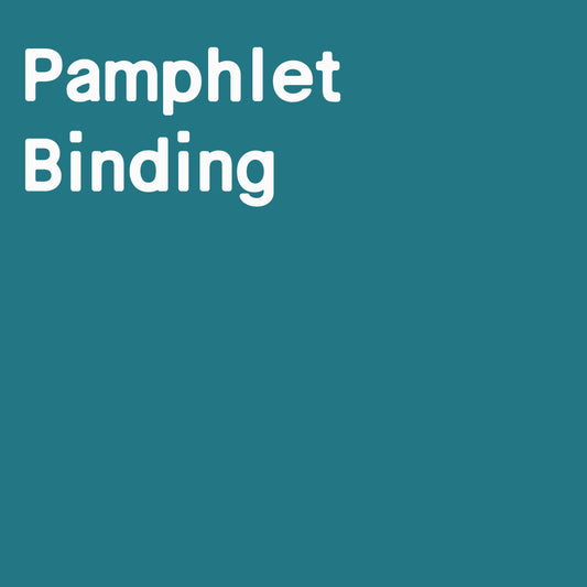 Pamphlet Binding