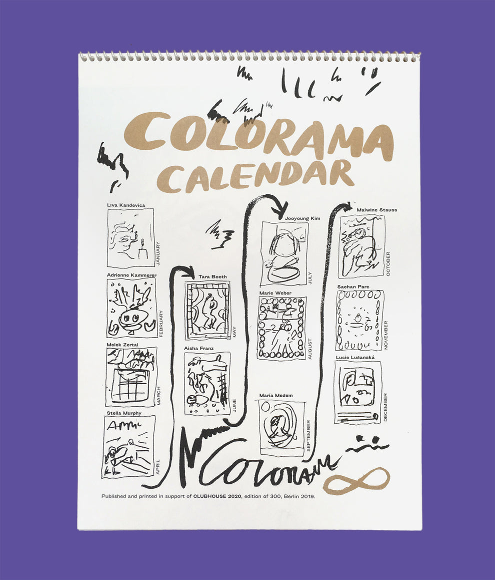COLORAMA Calendar (perpetual) – COLORAMABOOKS